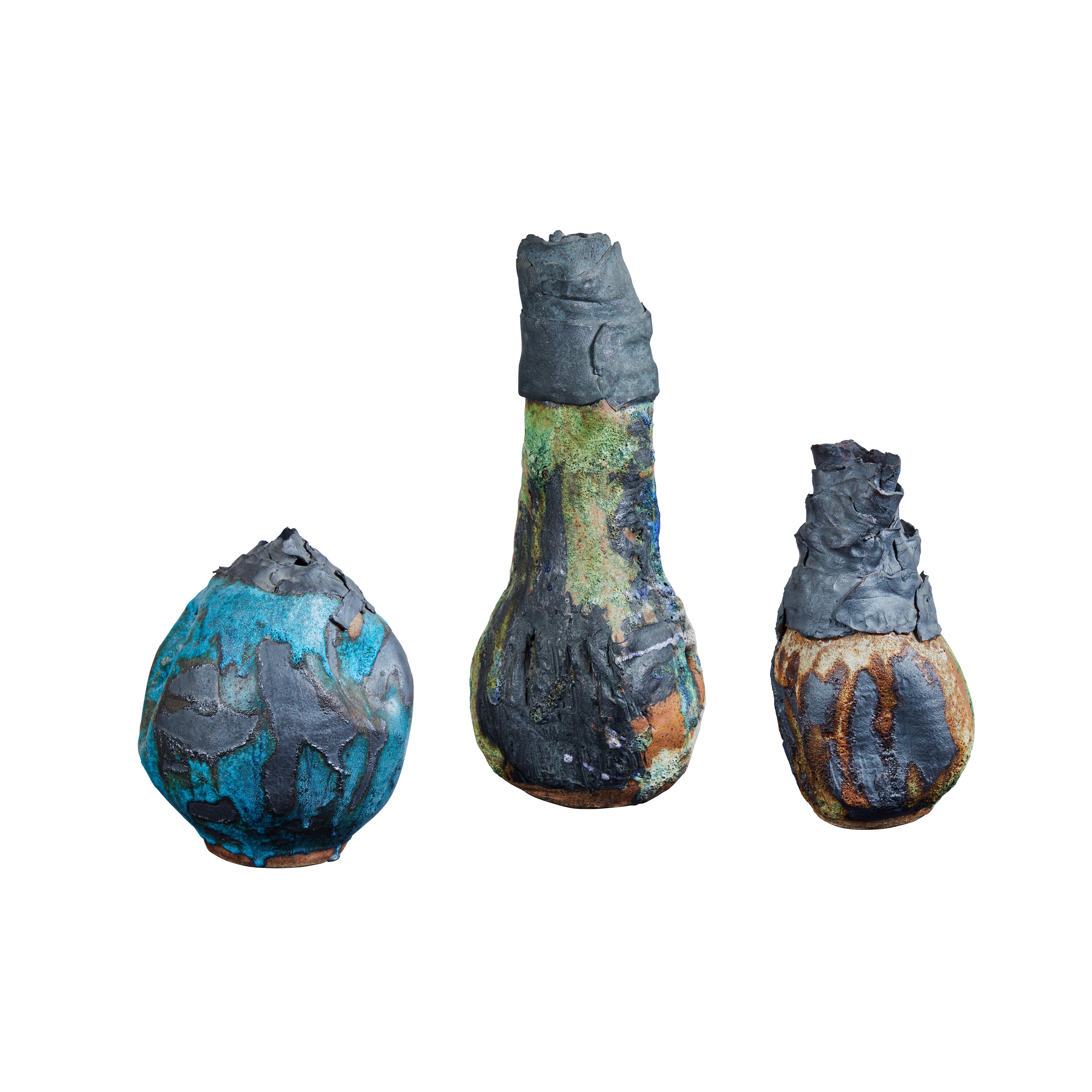 Ceramic Vessel by Caroline Blackburn For Sale 3