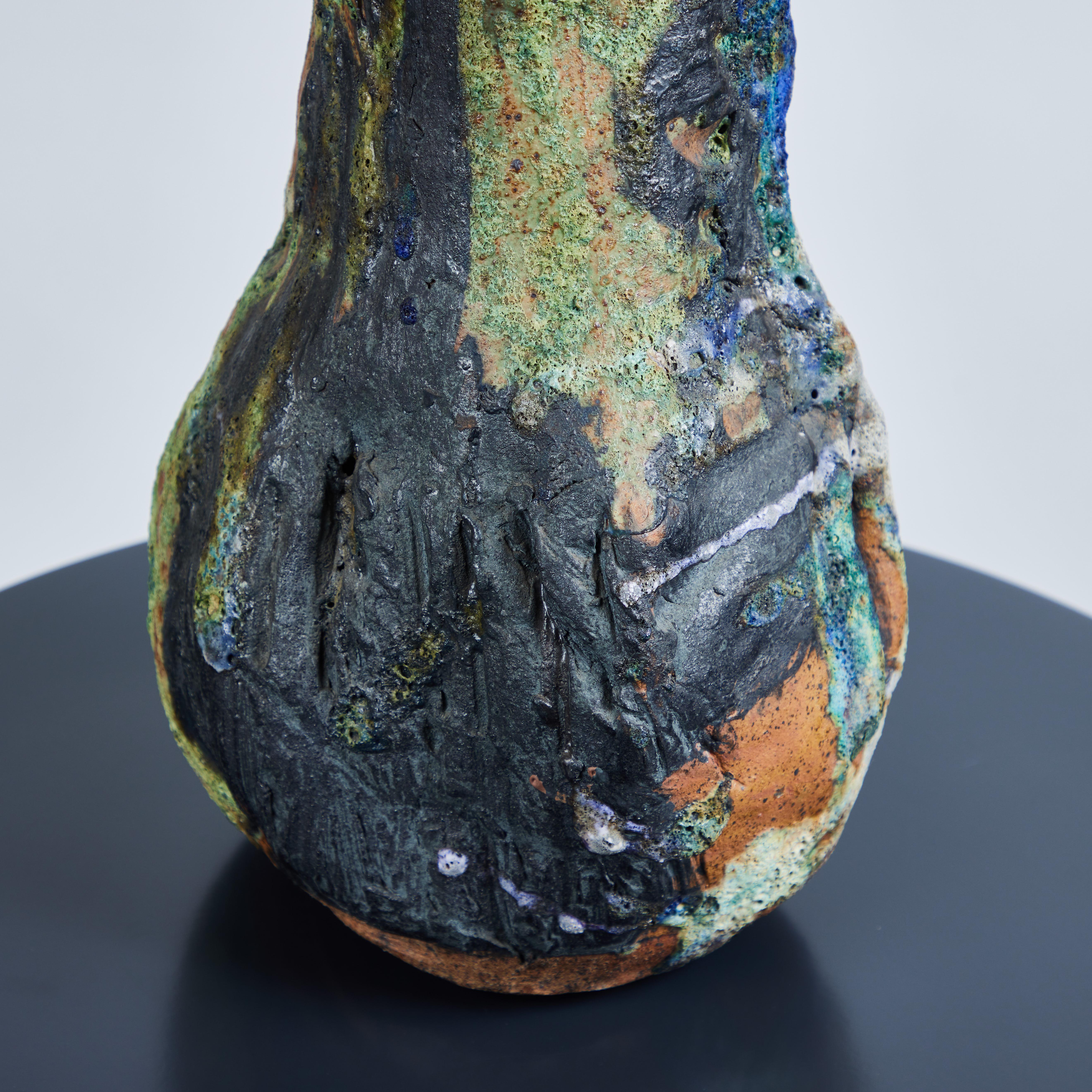 Contemporary Ceramic Vessel by Caroline Blackburn For Sale