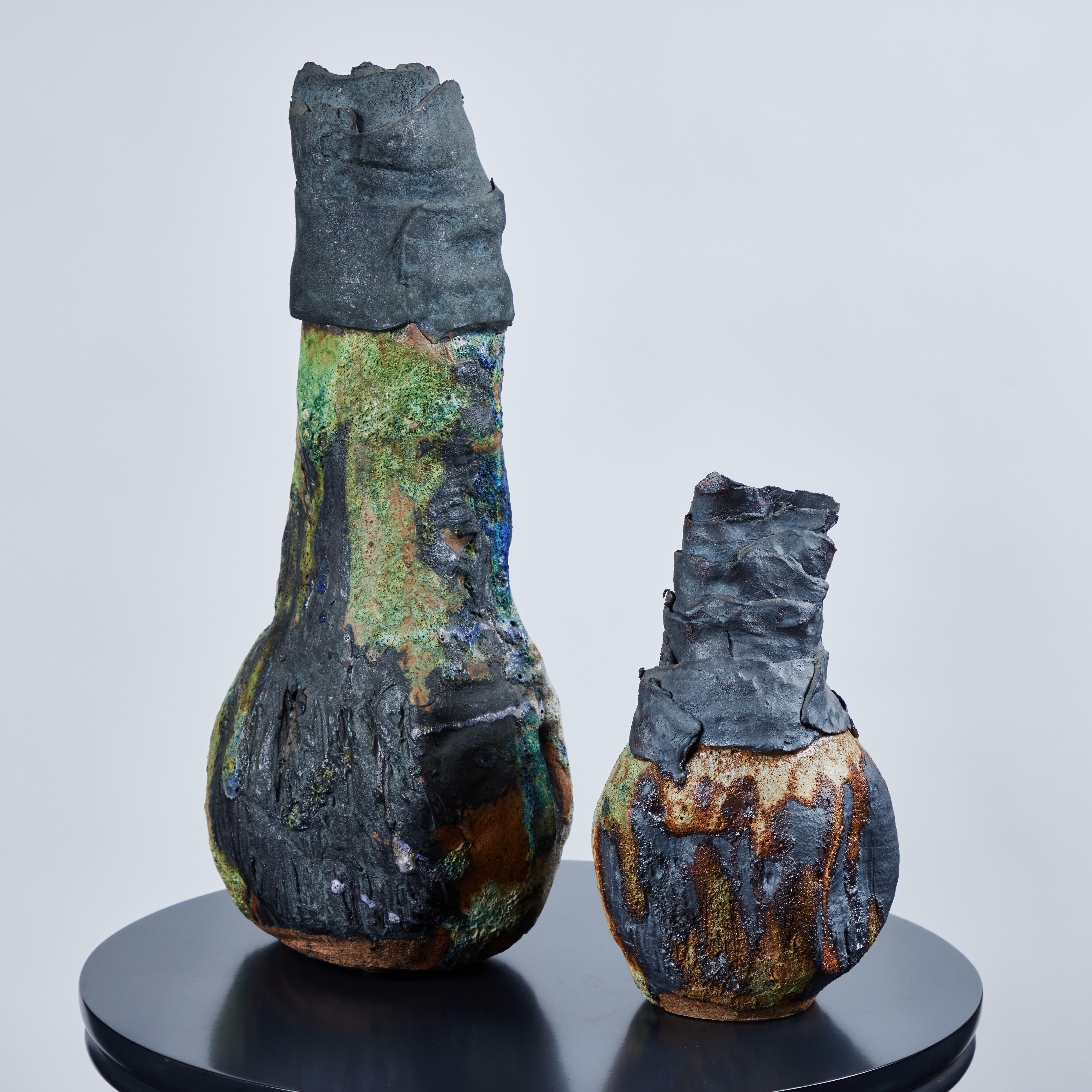 Ceramic Vessel by Caroline Blackburn For Sale 2