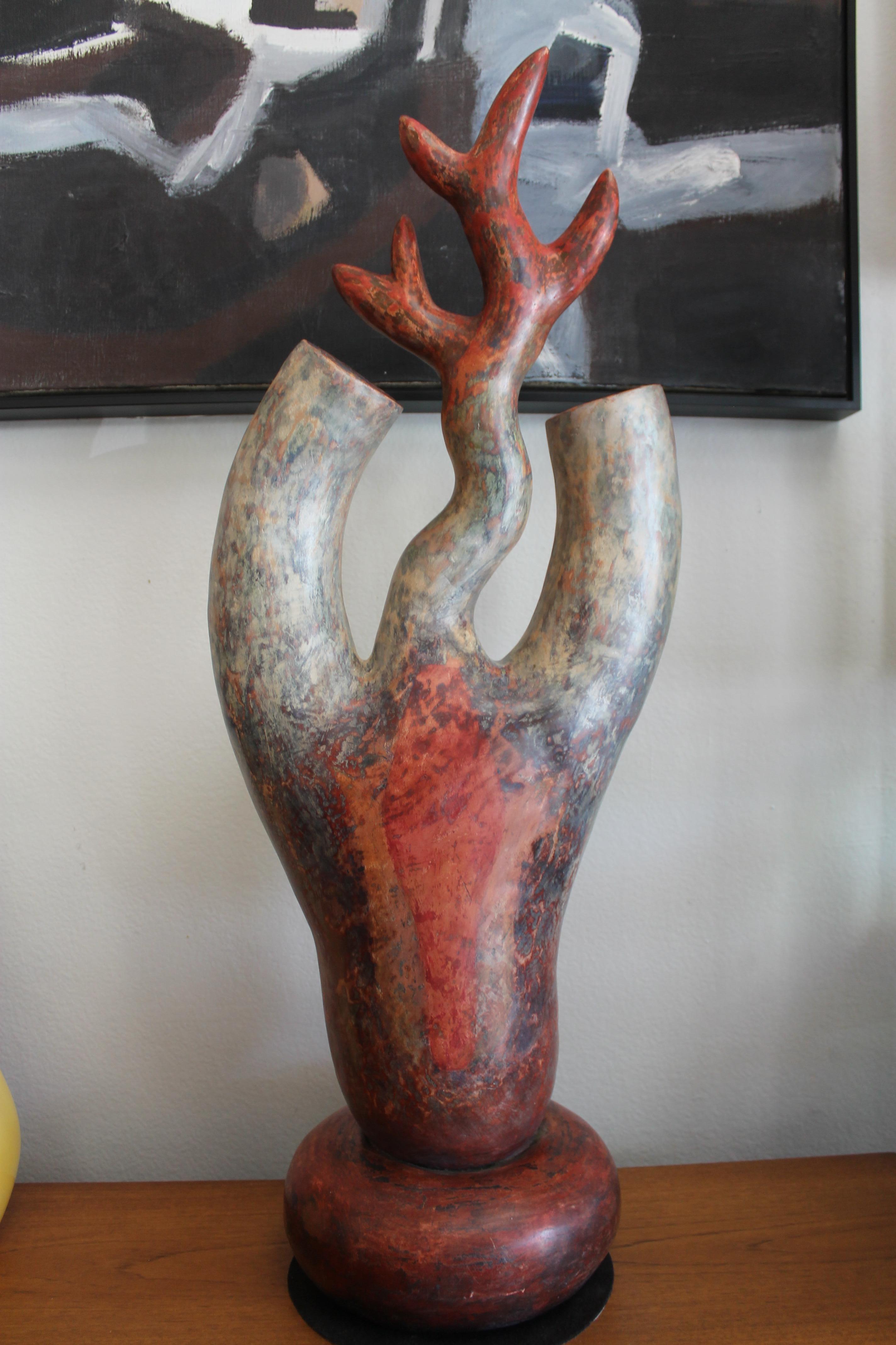 Ceramic Sculpture by James Kouretas For Sale 4