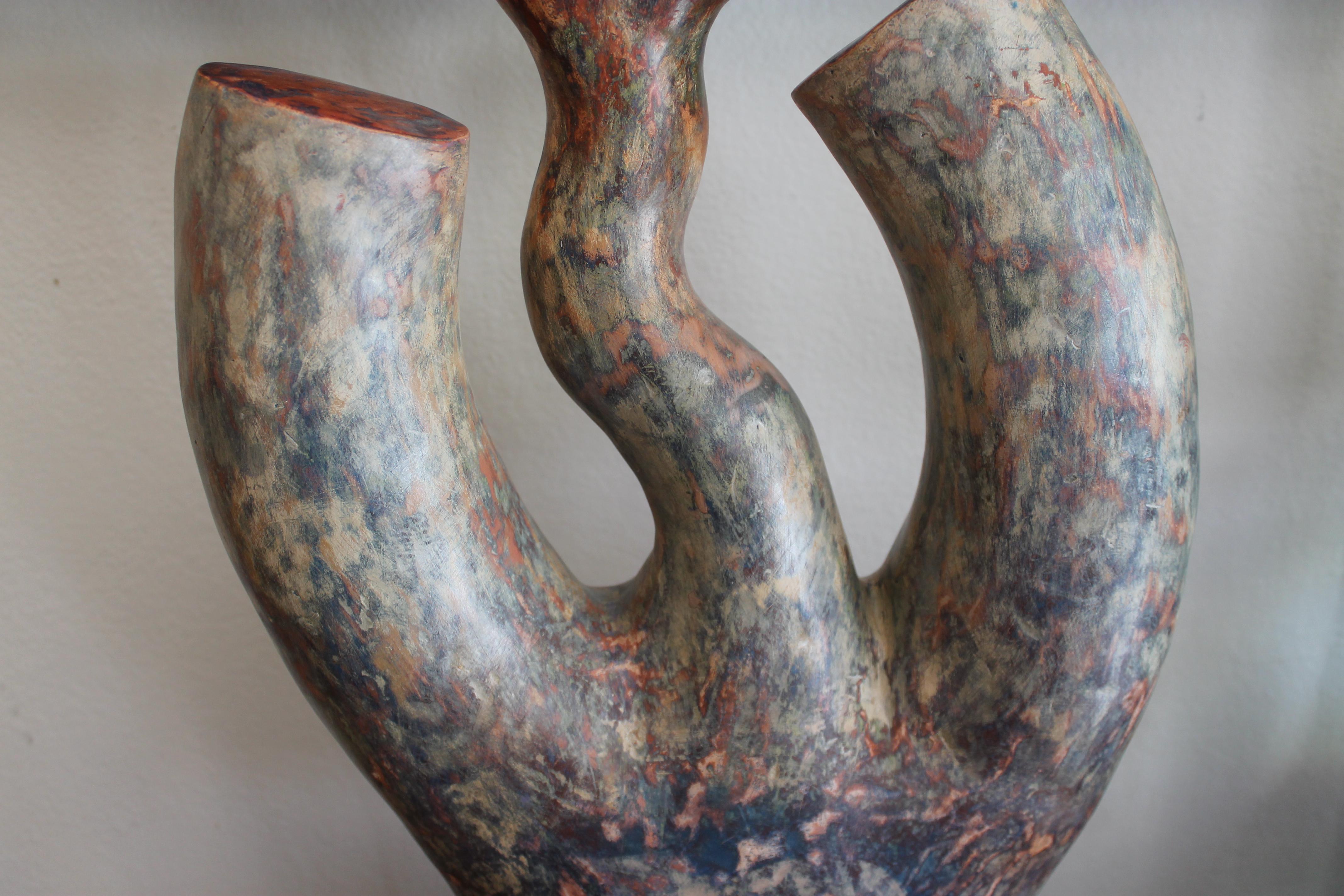 Ceramic Sculpture by James Kouretas In Good Condition For Sale In Palm Springs, CA