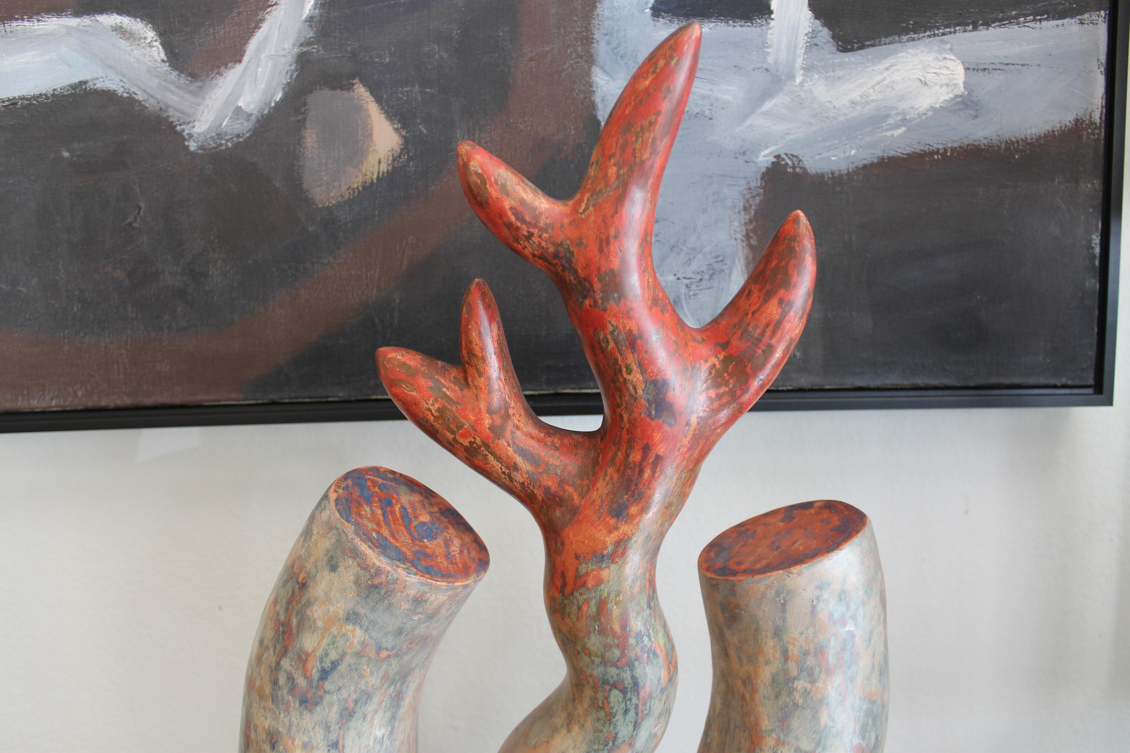 Ceramic Sculpture by James Kouretas For Sale 3