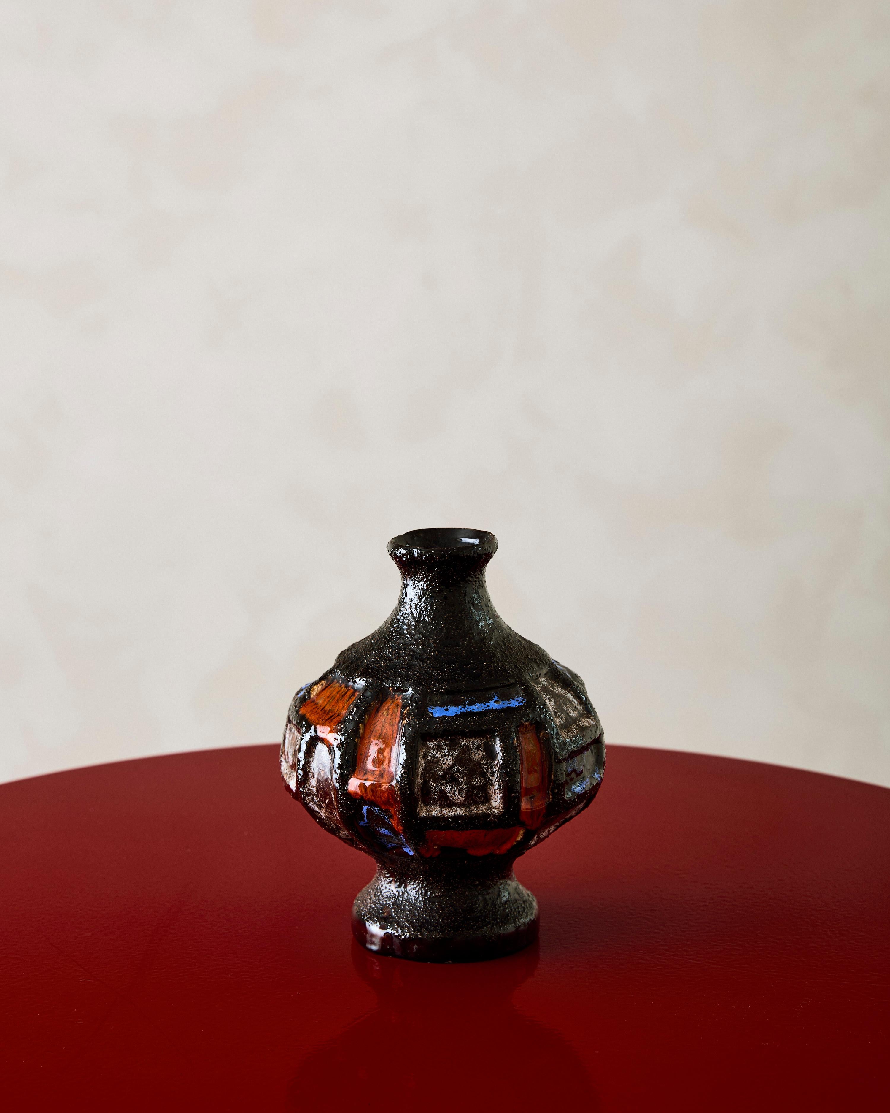 Mid-Century moderno Vaso di ceramica di Maurice Chalvignac in vendita