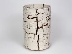 Ceramic Vessel Cylinder Sculpture by William Edwards