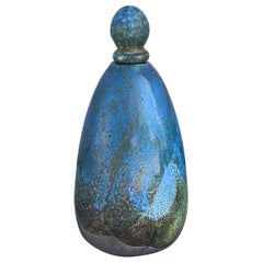 Ceramic Vessel with Lid by Haggerty of Santa Barbara