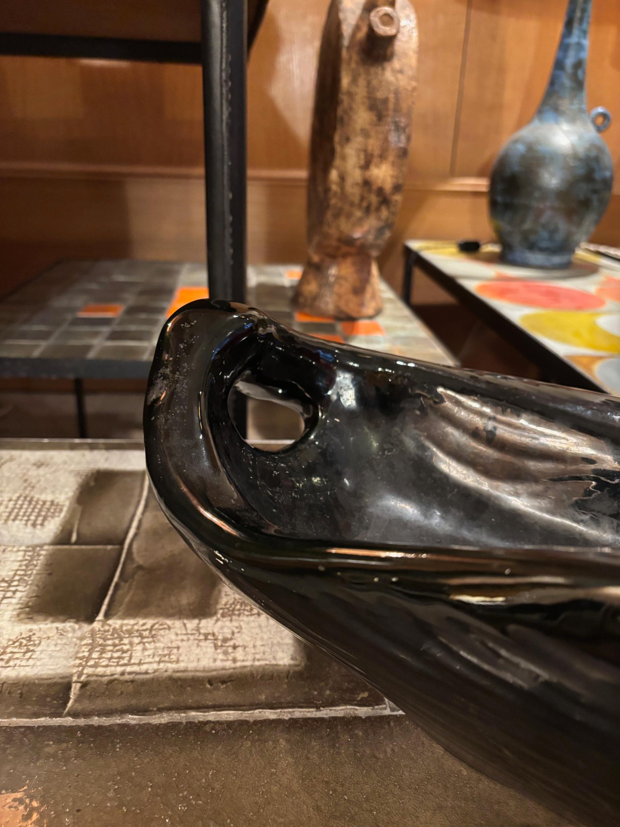 Ceramic vide-poche by Roger Capron, France, 1970's For Sale 1