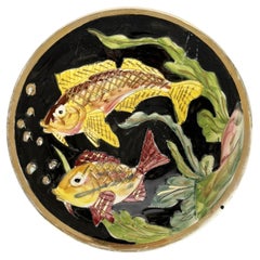 Ceramic Vide-Poche with Fish Motif, France, 1960s