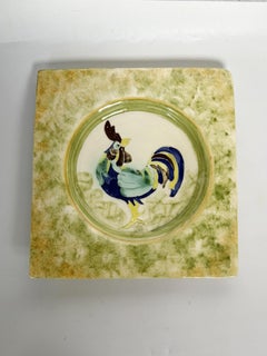 Vide-Poche en céramique avec motif de coq, France