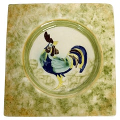Vide-Poche en céramique avec motif de coq, France