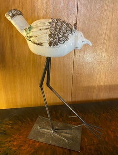 Vadeador de cerámica de Albert Thiry, Vallauris, Francia, años 60