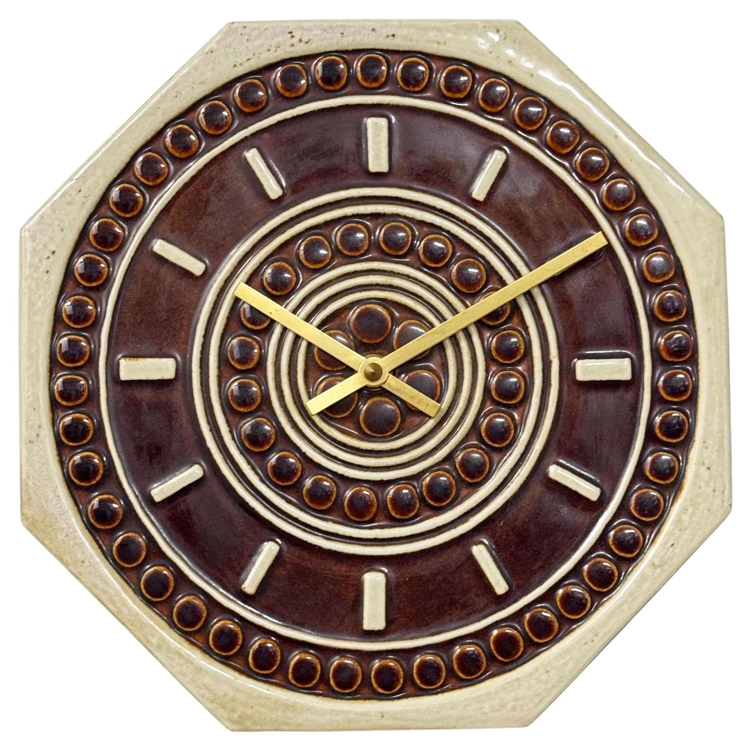Horloge murale Britt-Louise Sundell pour Gustavsberg