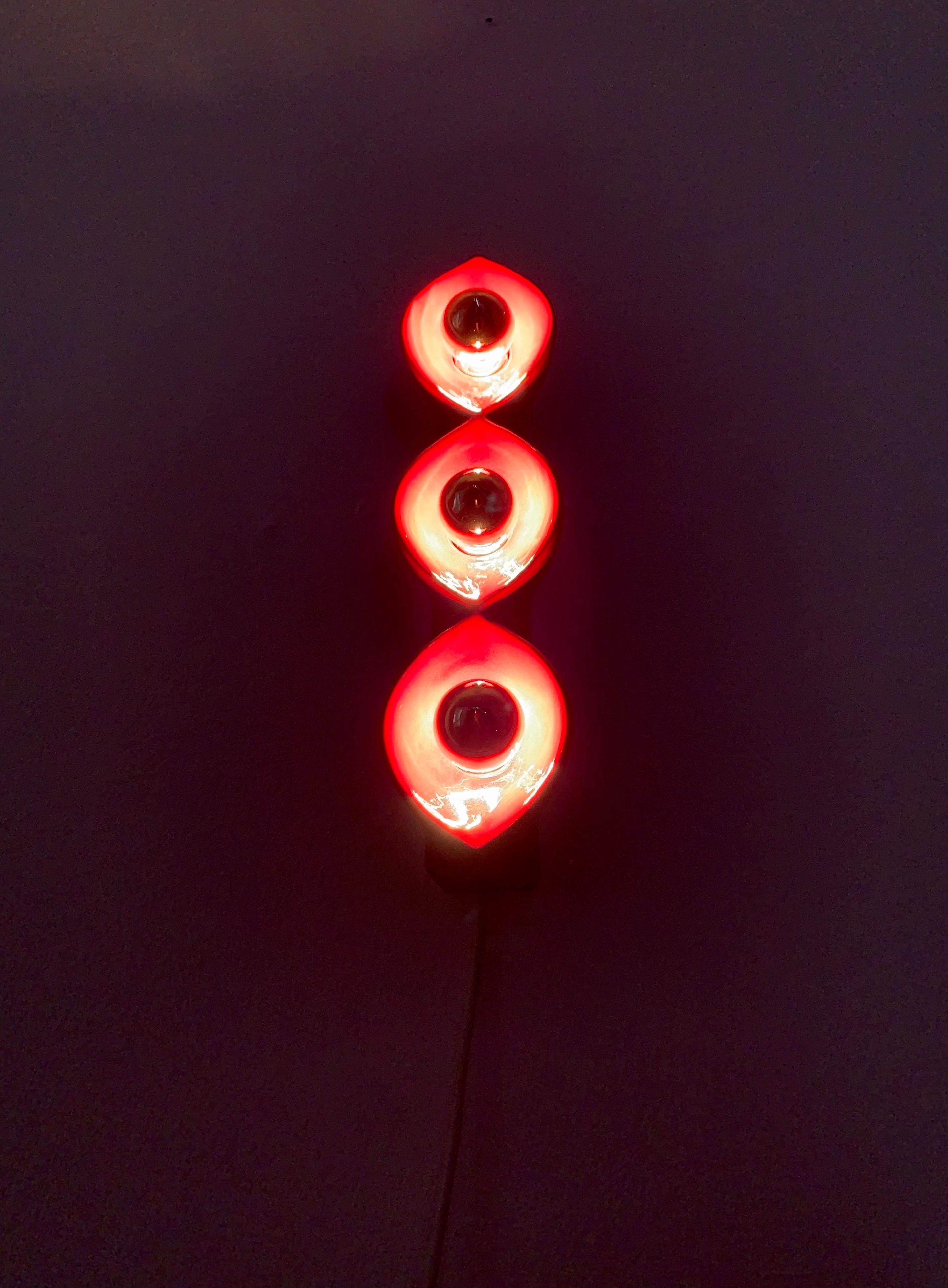 Lampe murale en céramique en vente 3