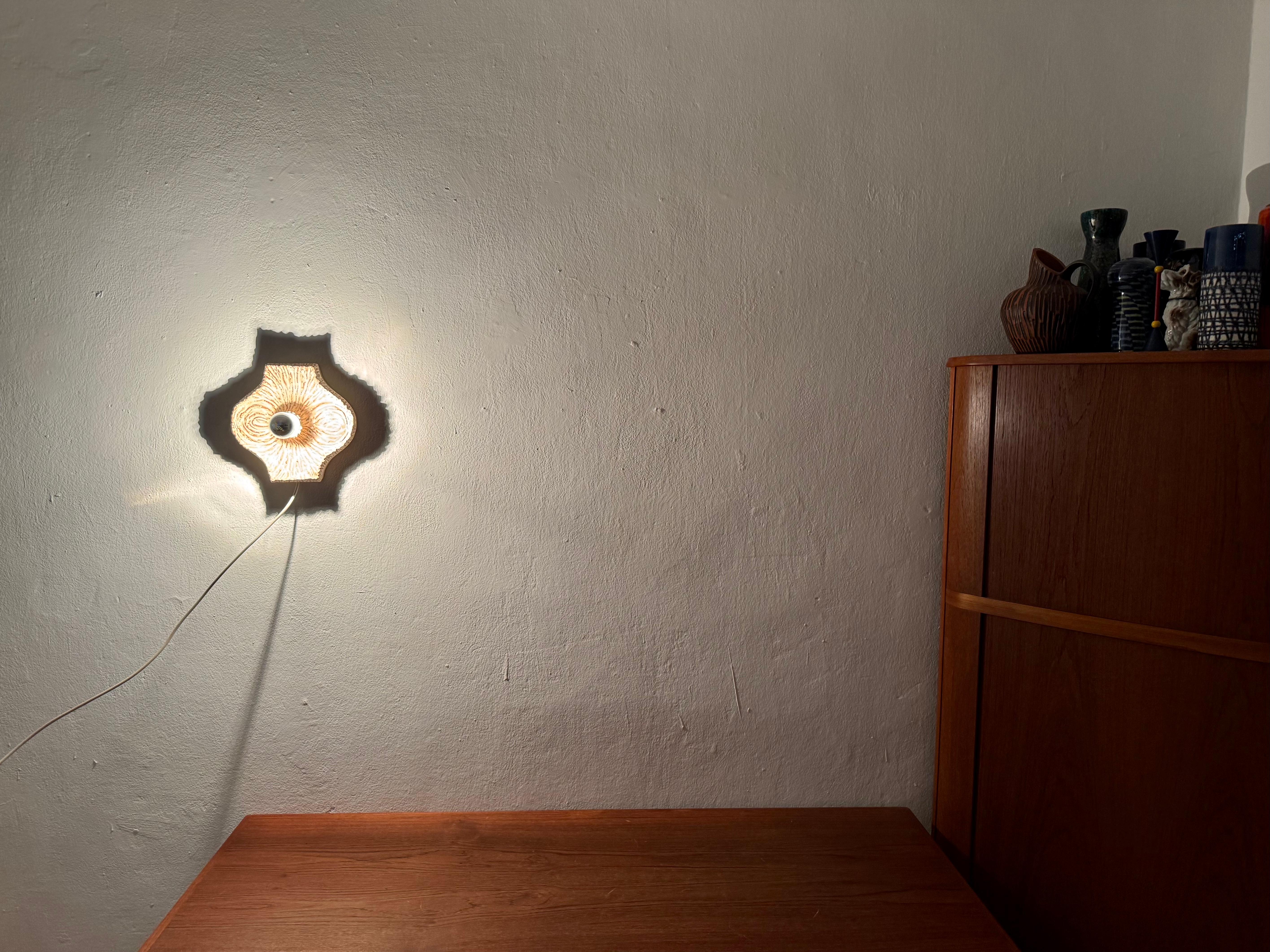 Lampe murale en céramique en vente 3