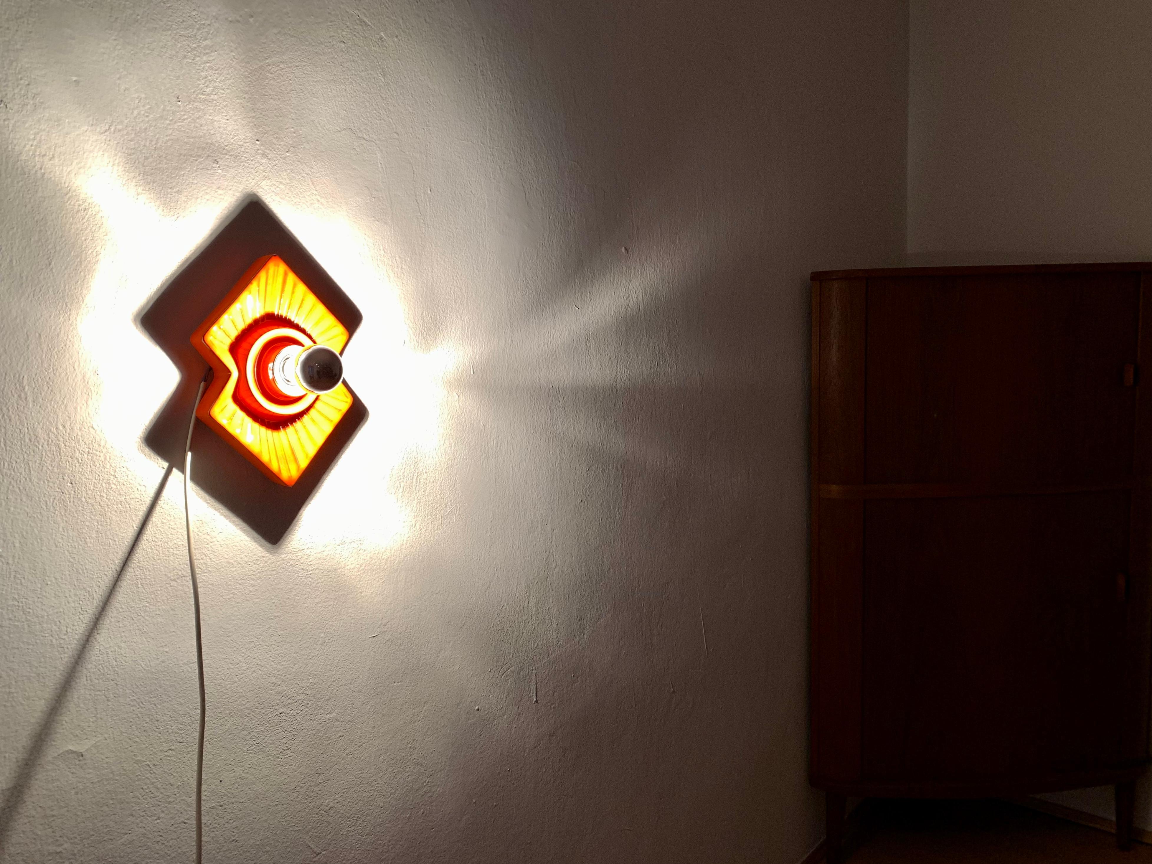 Lampe murale en céramique en vente 4
