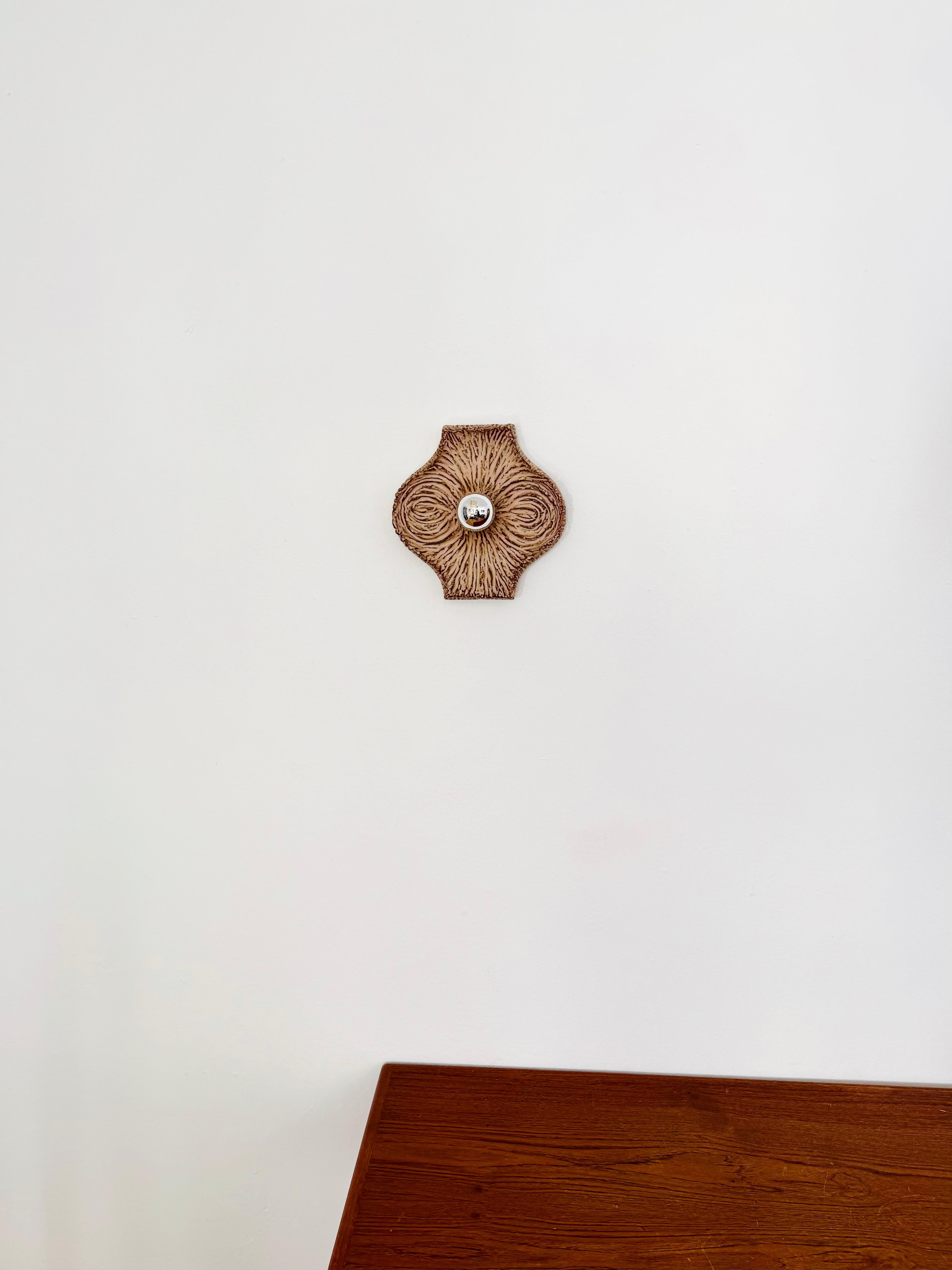 Allemand Lampe murale en céramique en vente