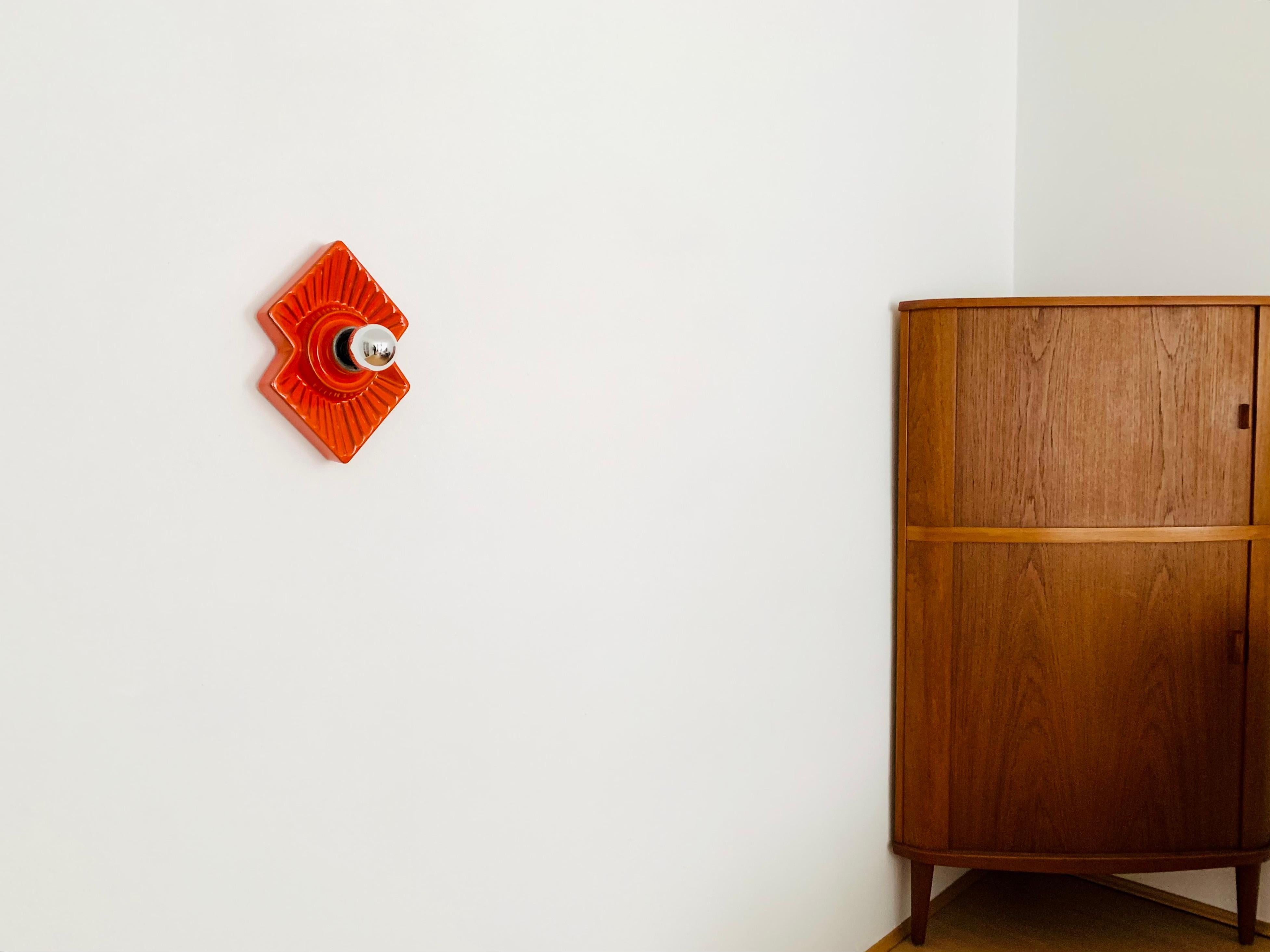 Lampe murale en céramique Bon état - En vente à München, DE