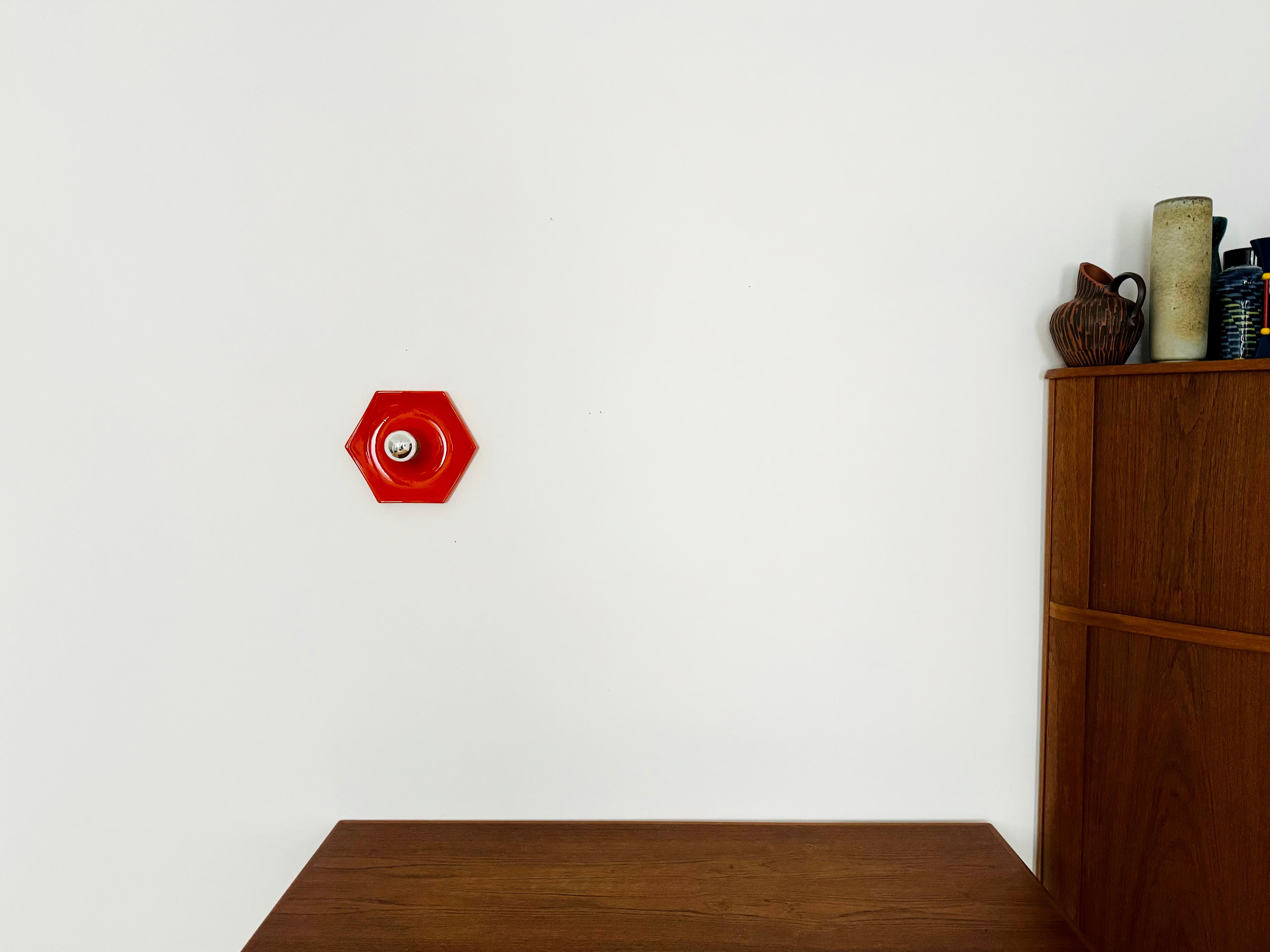 Métal Lampe murale en céramique en vente