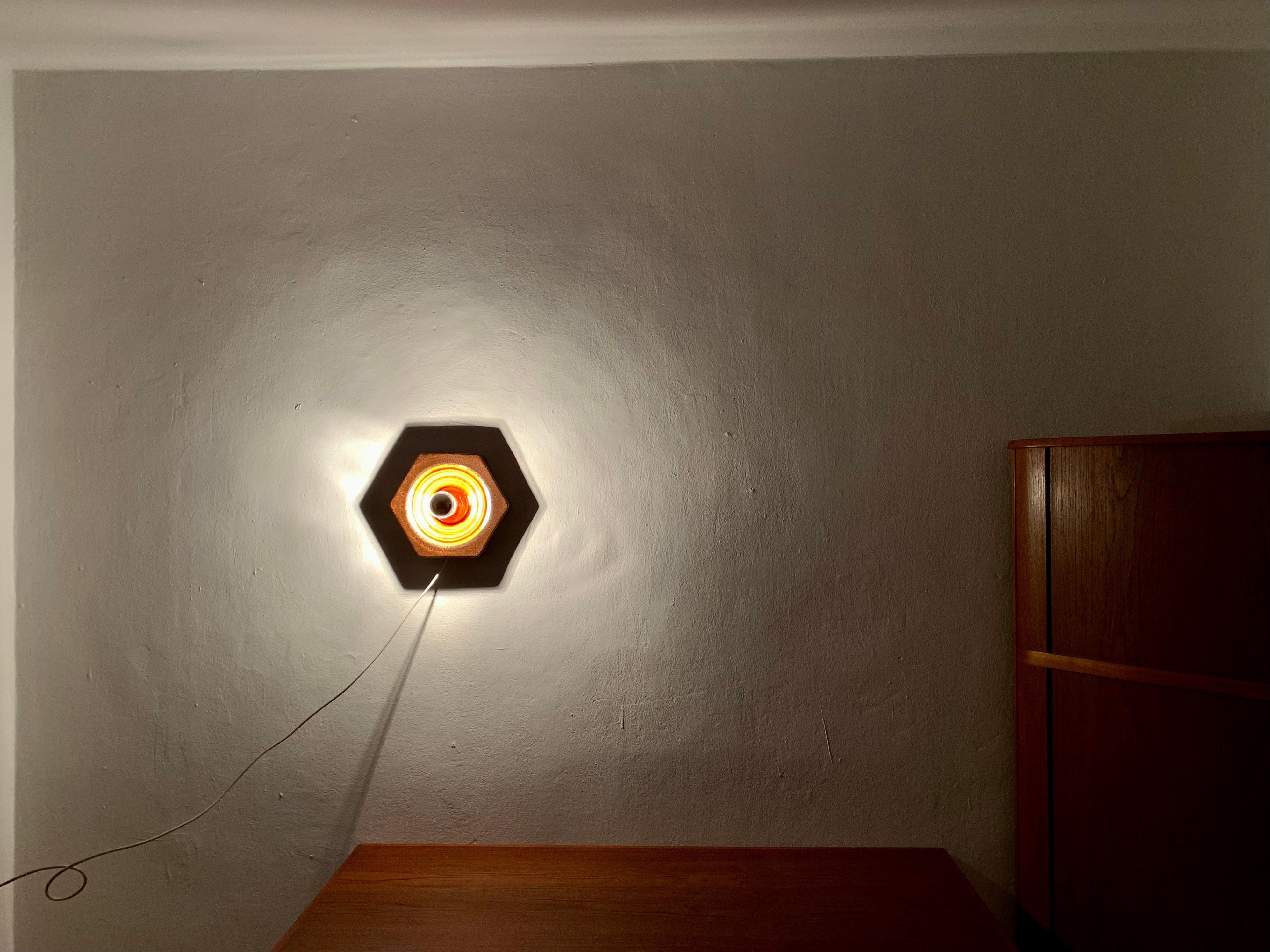 Ceramic Wall Lamp For Sale 1
