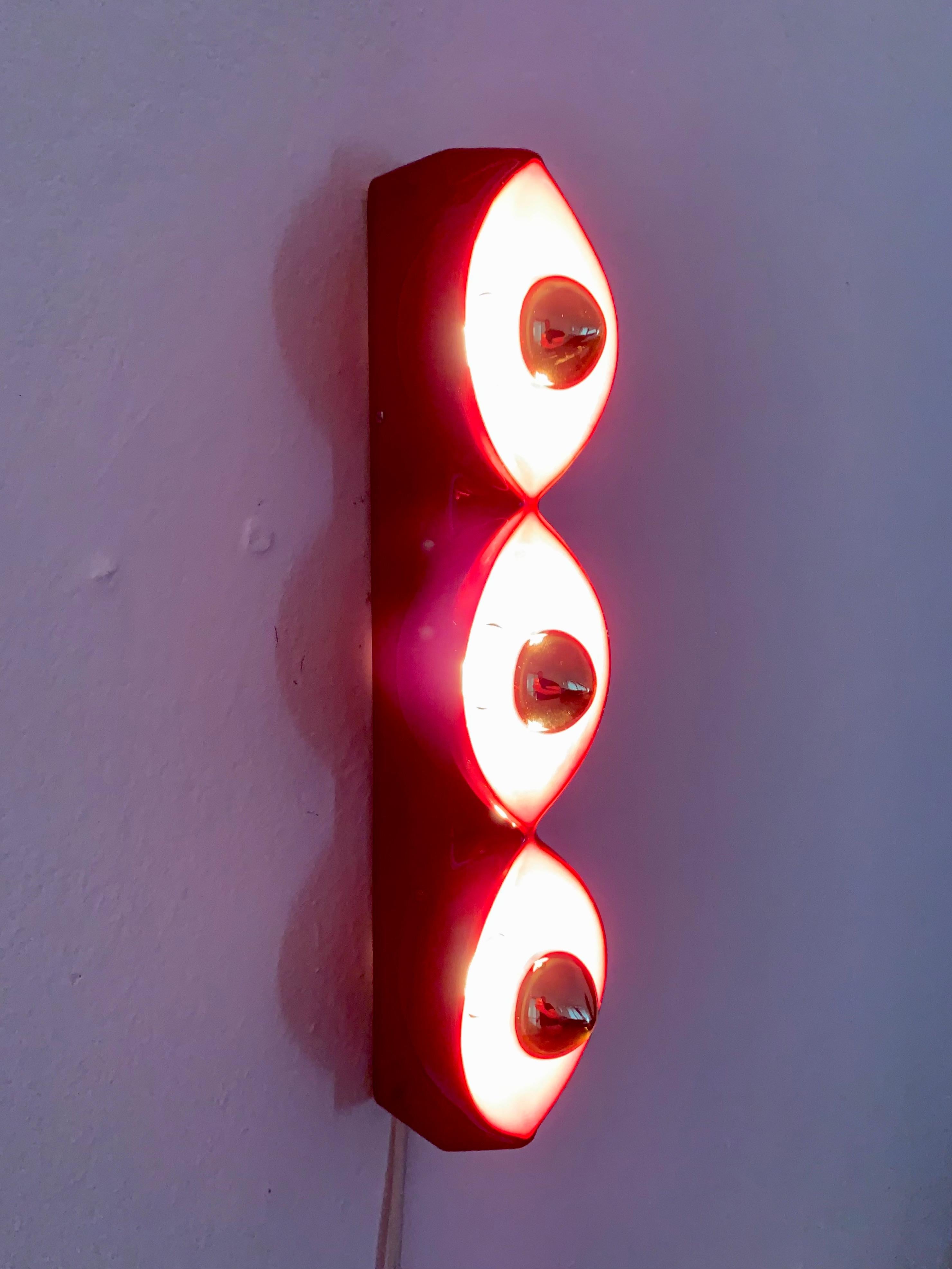 Lampe murale en céramique en vente 2