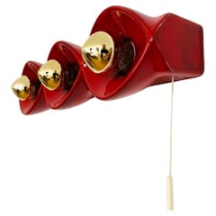 Lampada da parete in ceramica