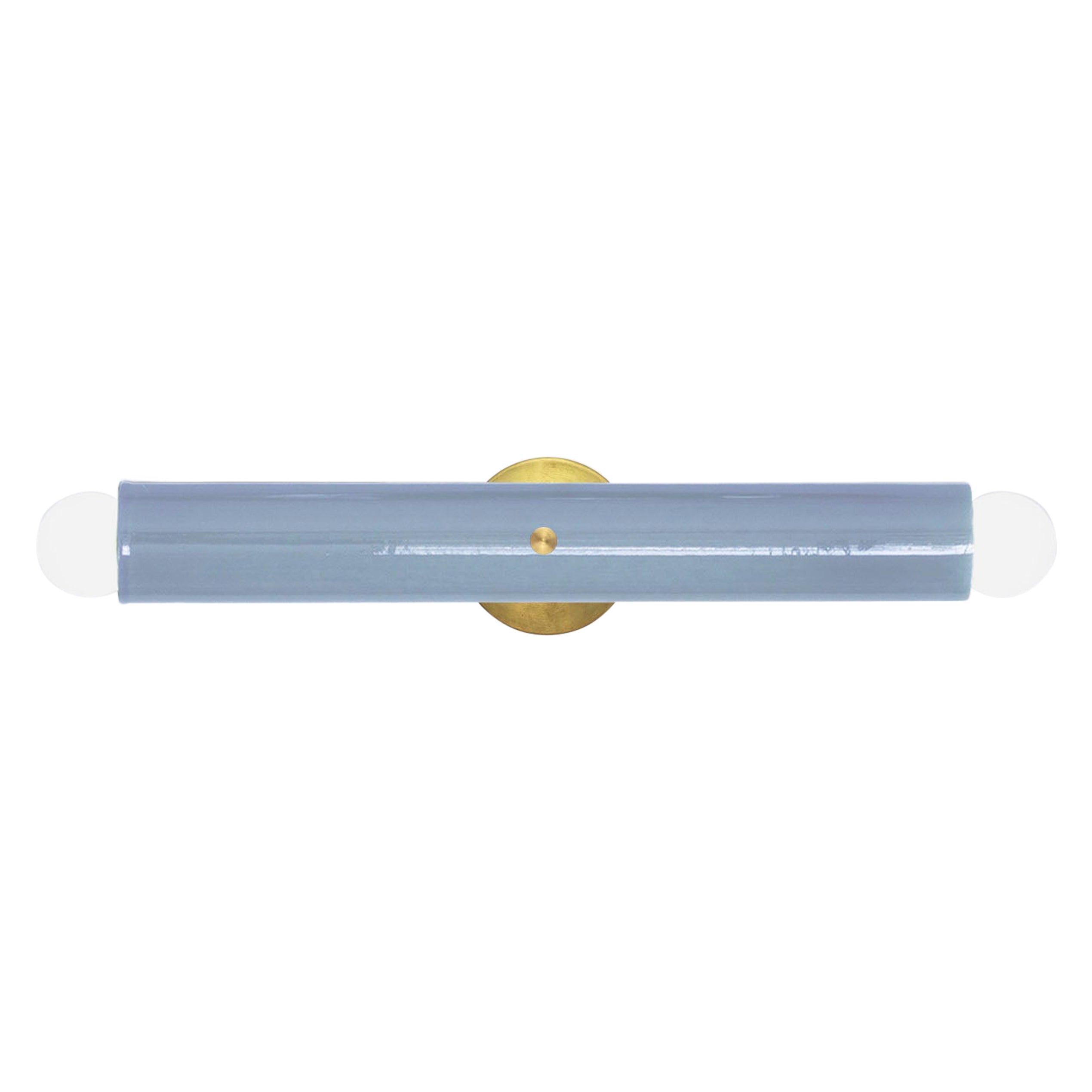 Lampe murale TRN de Pani Jurek, laiton, bleu acier