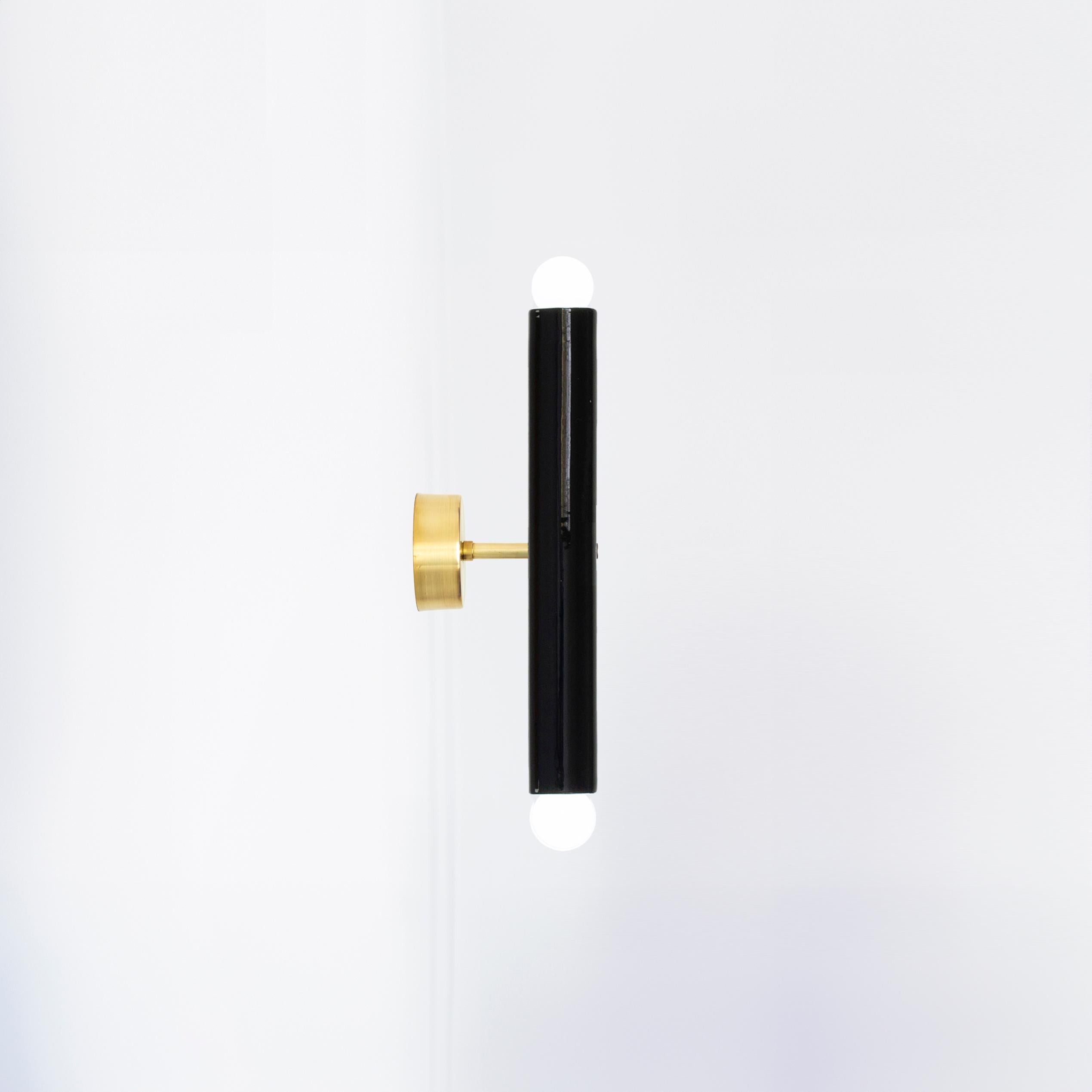 Keramik-Wandleuchte 'TRN' von Pani Jurek, Messing, Grün im Angebot 6