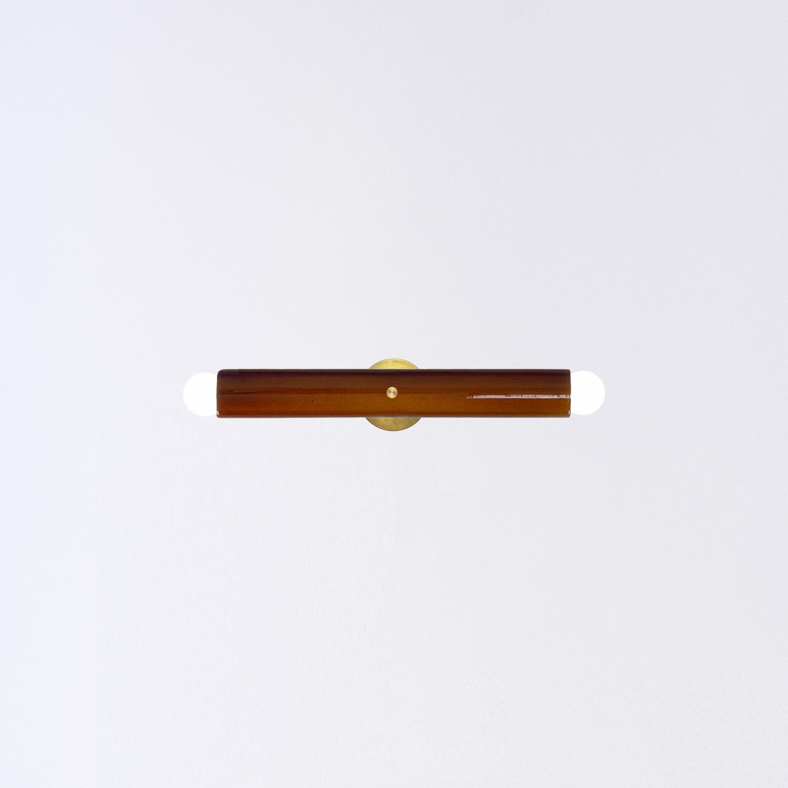 Keramik-Wandleuchte 'TRN' von Pani Jurek, Messing, Grün im Angebot 11