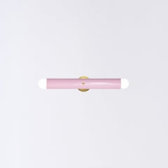 Ceramic Wall Lamp 'TRN' by Pani Jurek, Brass, Pink