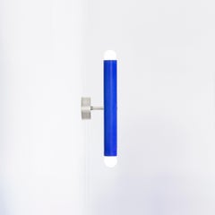 Lampe murale TRN de Pani Jurek, argent, bleu cobalt
