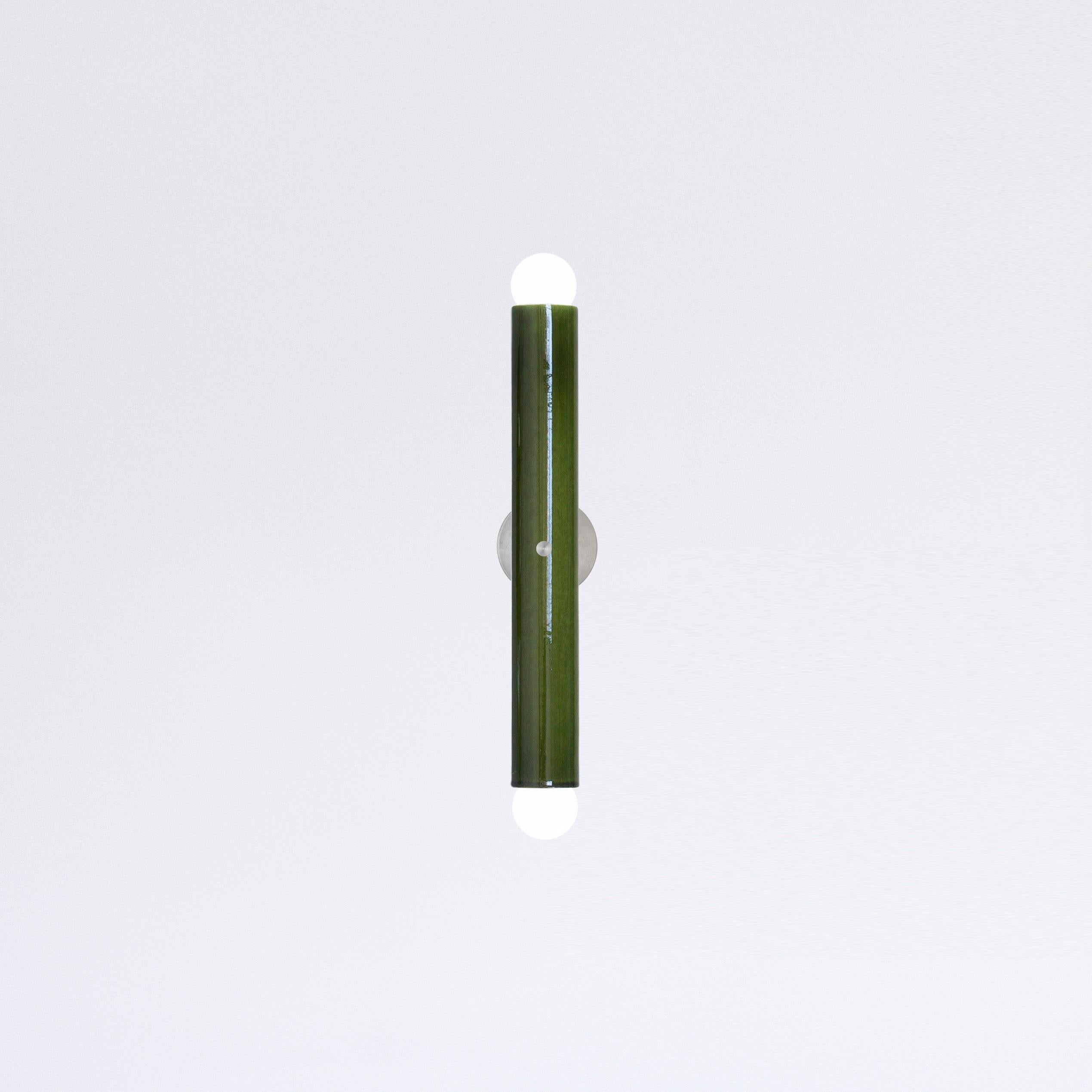 Keramik-Wandleuchte 'TRN' von Pani Jurek, Silber, Braun im Angebot 9