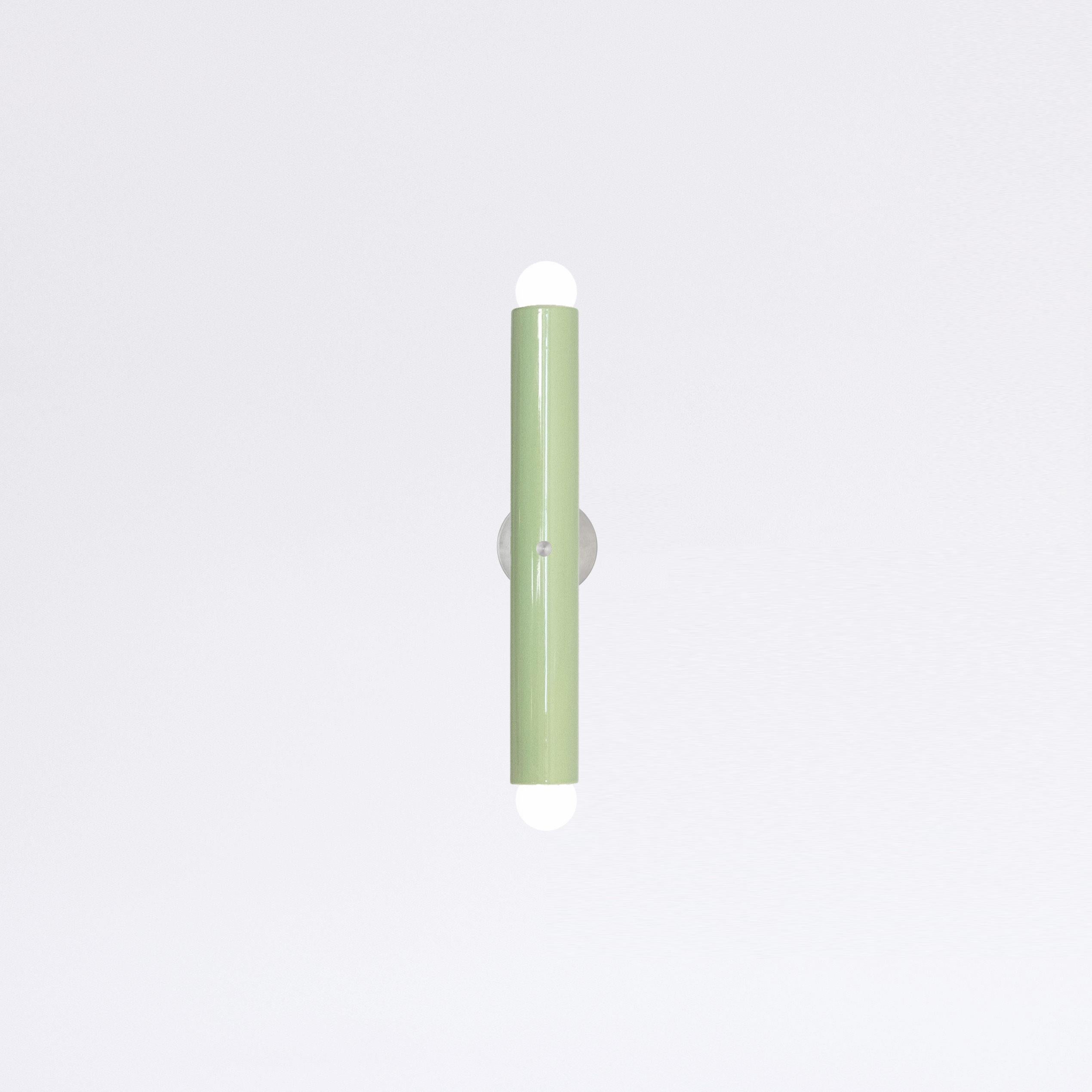 Lampe murale TRN de Pani Jurek, argentée, verte en vente 5