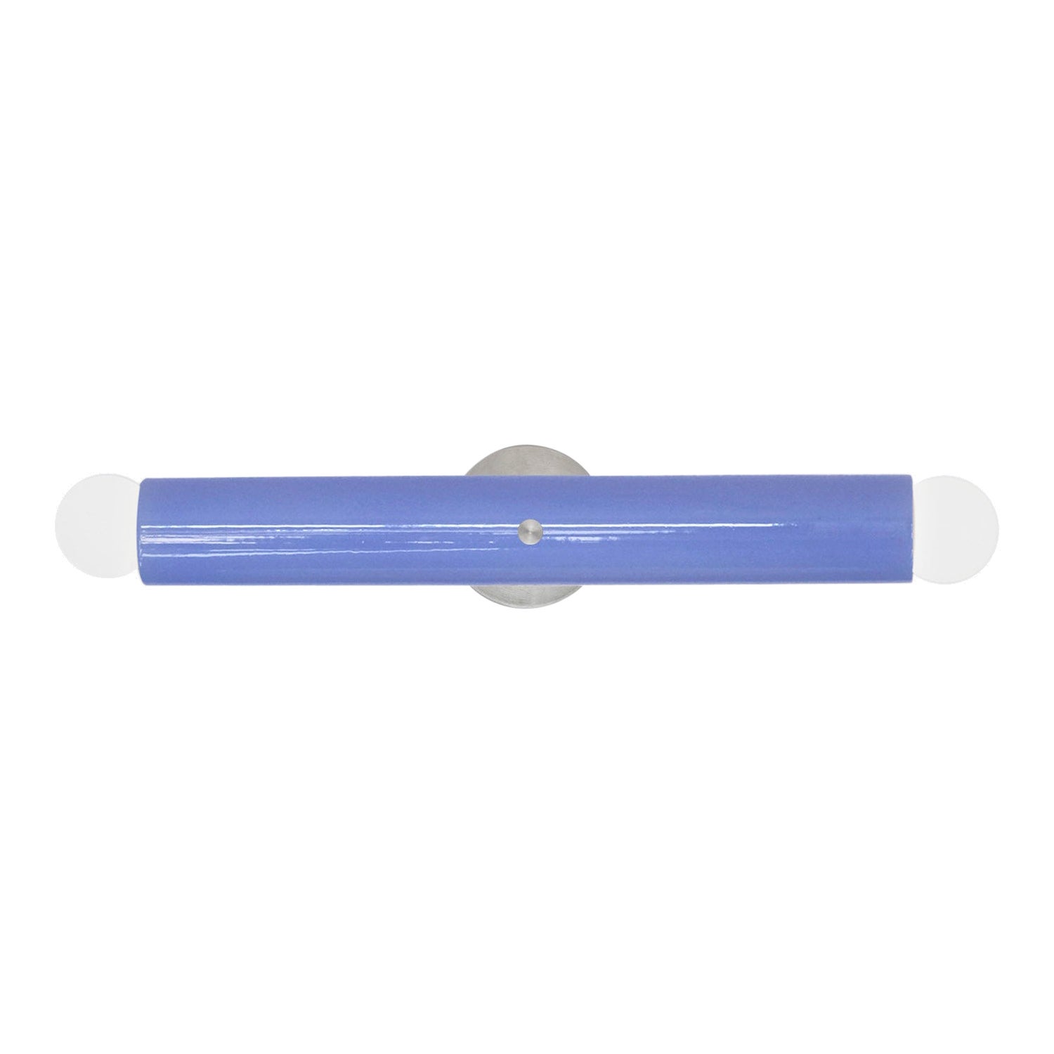 Ceramic Wall Lamp 'TRN' by Pani Jurek, Silver, Lilac