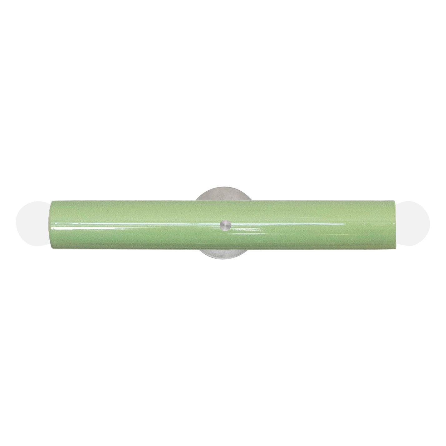 Applique en céramique "TRN" de Pani Jurek, Silver, Pistachio