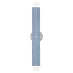 Ceramic Wall Lamp 'TRN' by Pani Jurek, Silver, Steel Blue