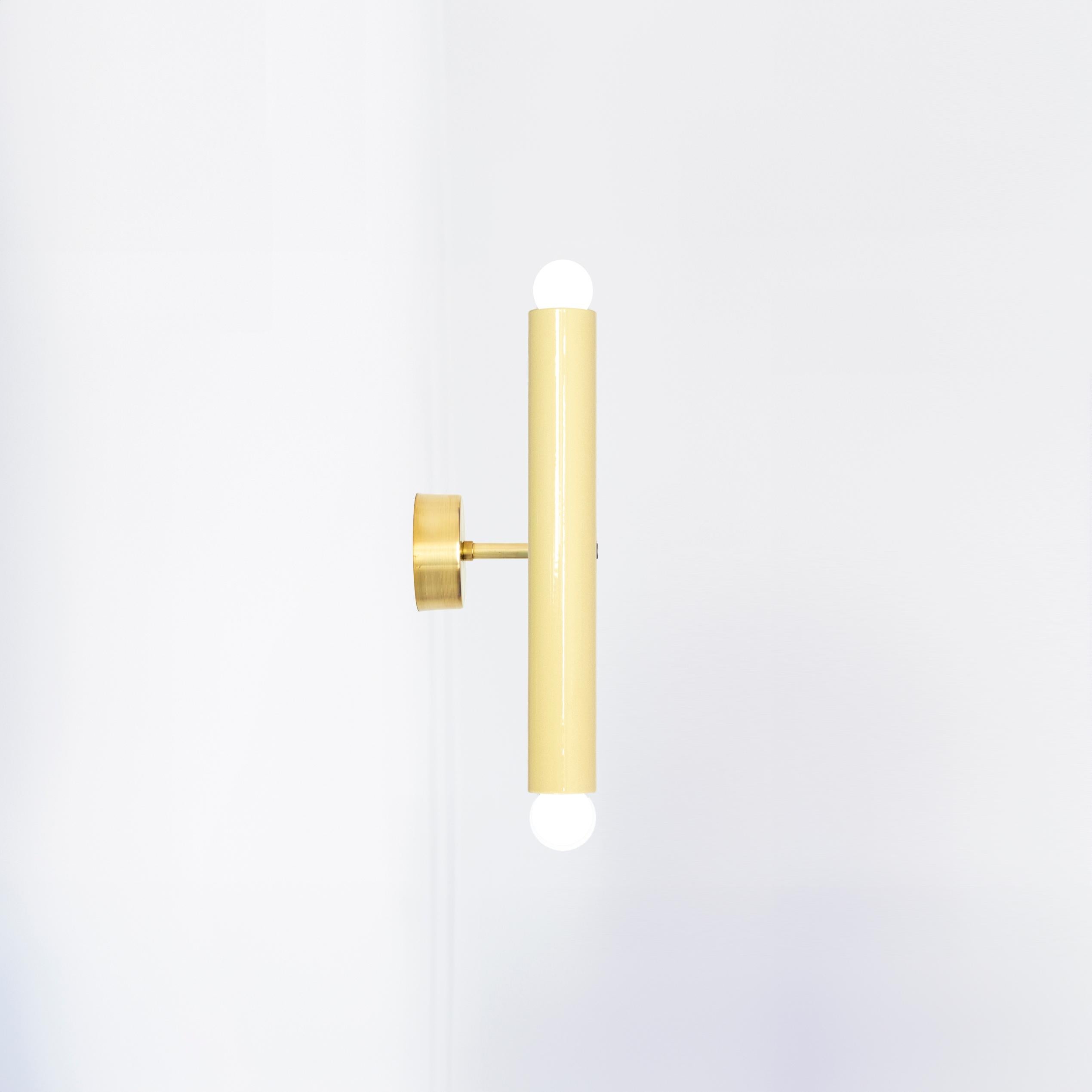 Lampe murale TRN de Pani Jurek, laiton, bleu acier en vente 11