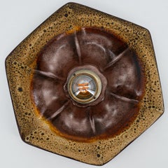 Ceramic Wall Light by Pan Leuchten, Germany, 1960
