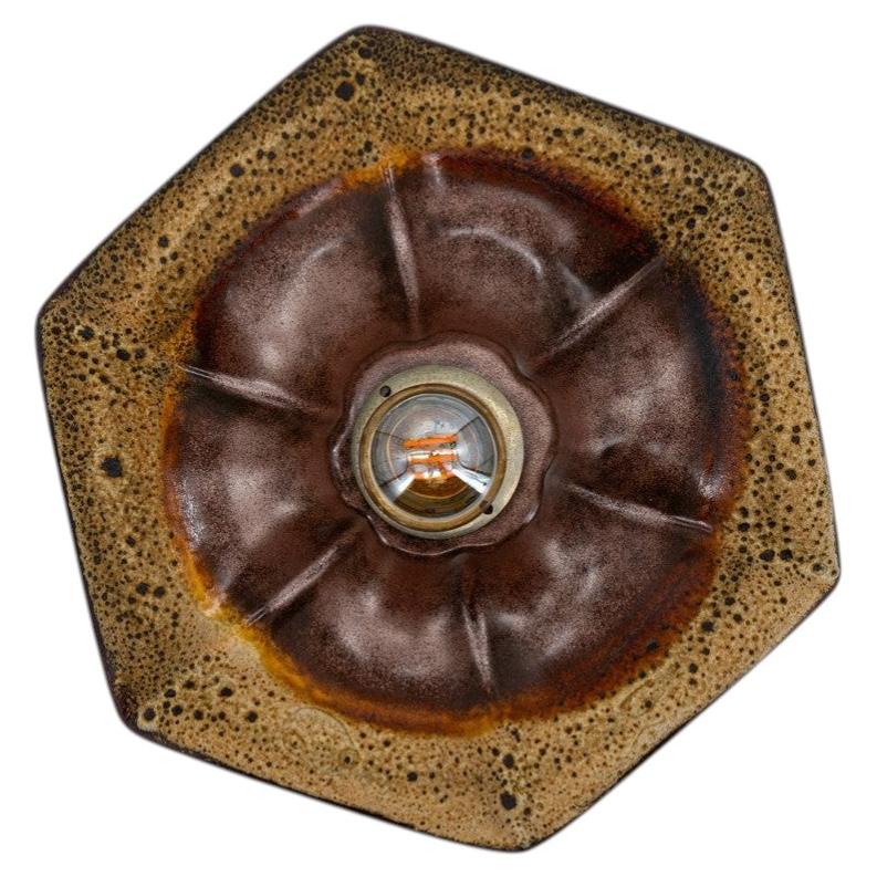 Ceramic Wall Light by Pan Leuchten, Germany, 1960
