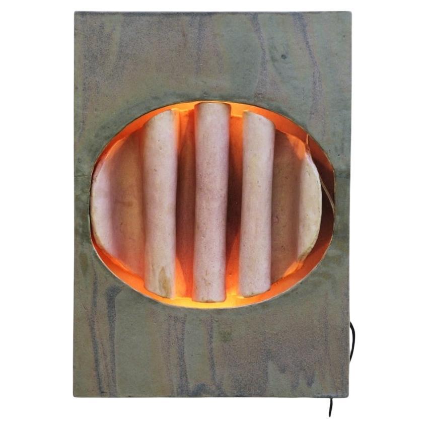 Ceramic Wall Light by Walburga Külz, ca. 1975