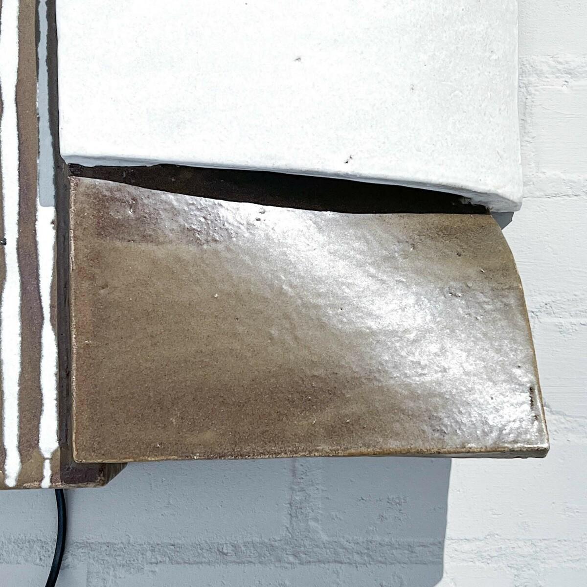 20th Century Ceramic Wall Light by Walburga Külz, circa 1975 For Sale