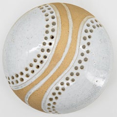 Wandleuchte aus Keramik im Stil von Axella, Dänemark, 1970