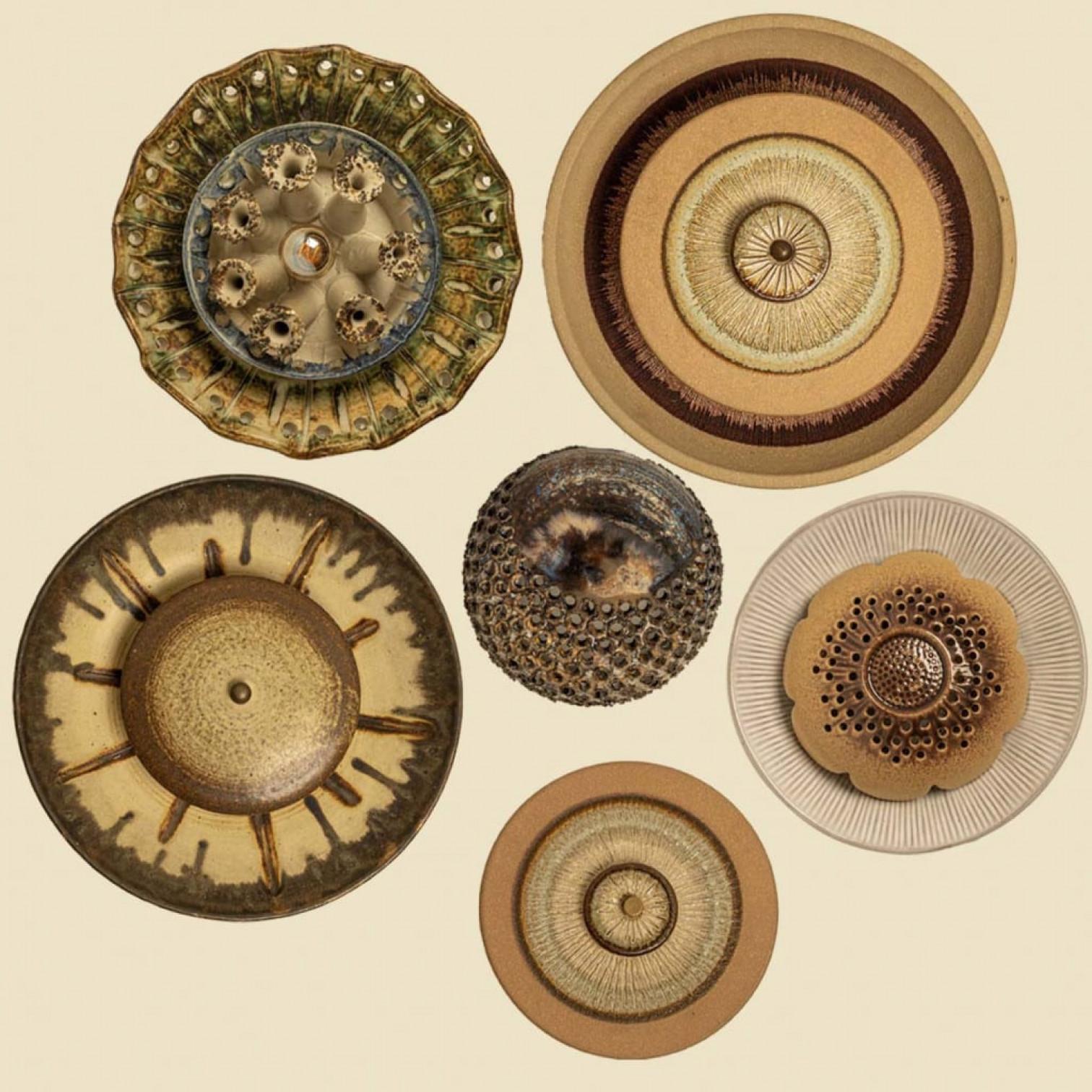Applique in ceramica nello stile di Axella, Danimarca 1970 in vendita 2