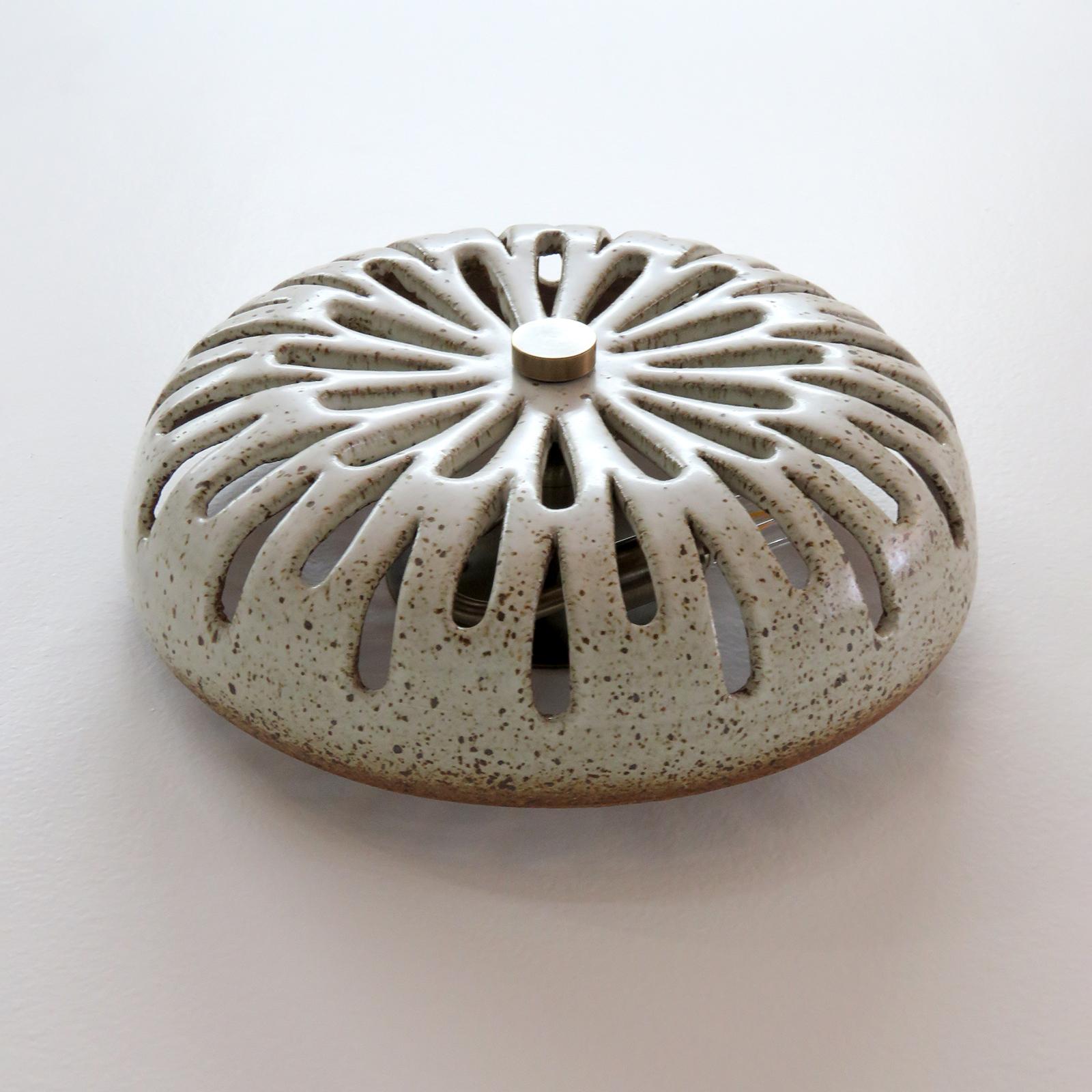 Ceramic Wall Light No.11 by Heather Levine In New Condition In Los Angeles, CA