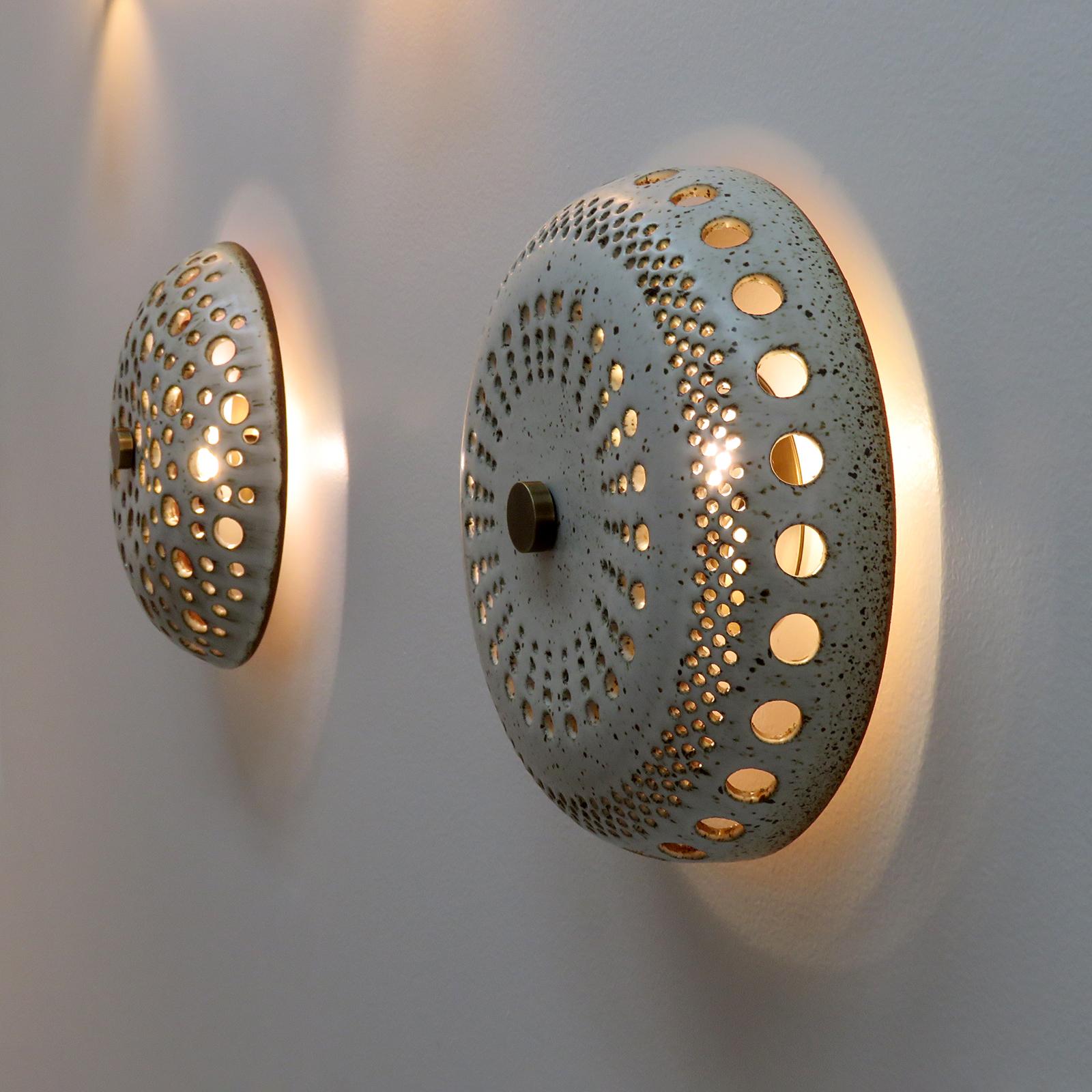 Ceramic Wall Light No.12 by Heather Levine 1