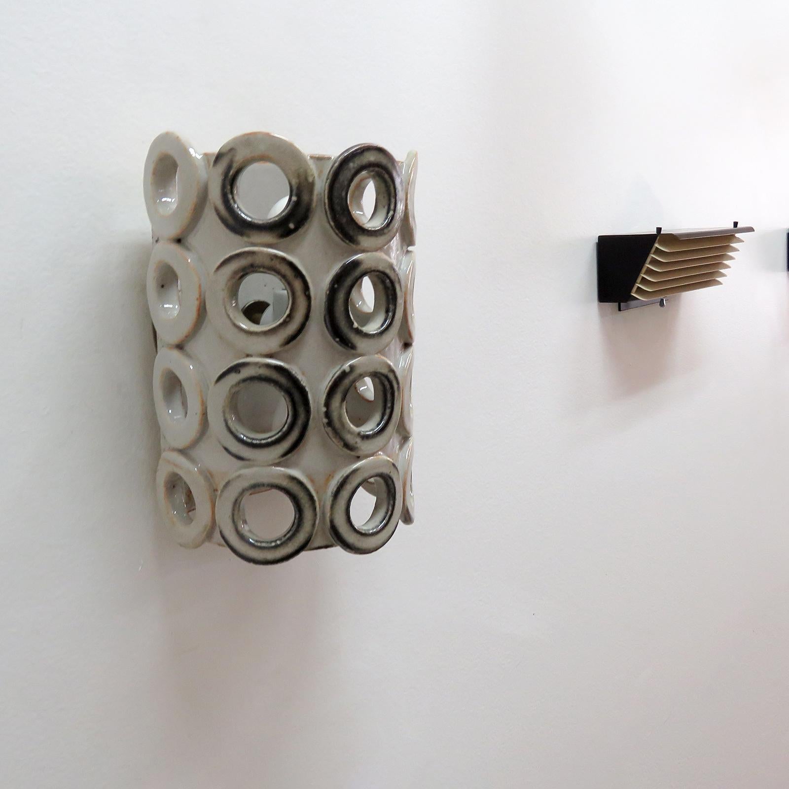 Ceramic Wall Light No.50 by Heather Levine In New Condition For Sale In Los Angeles, CA