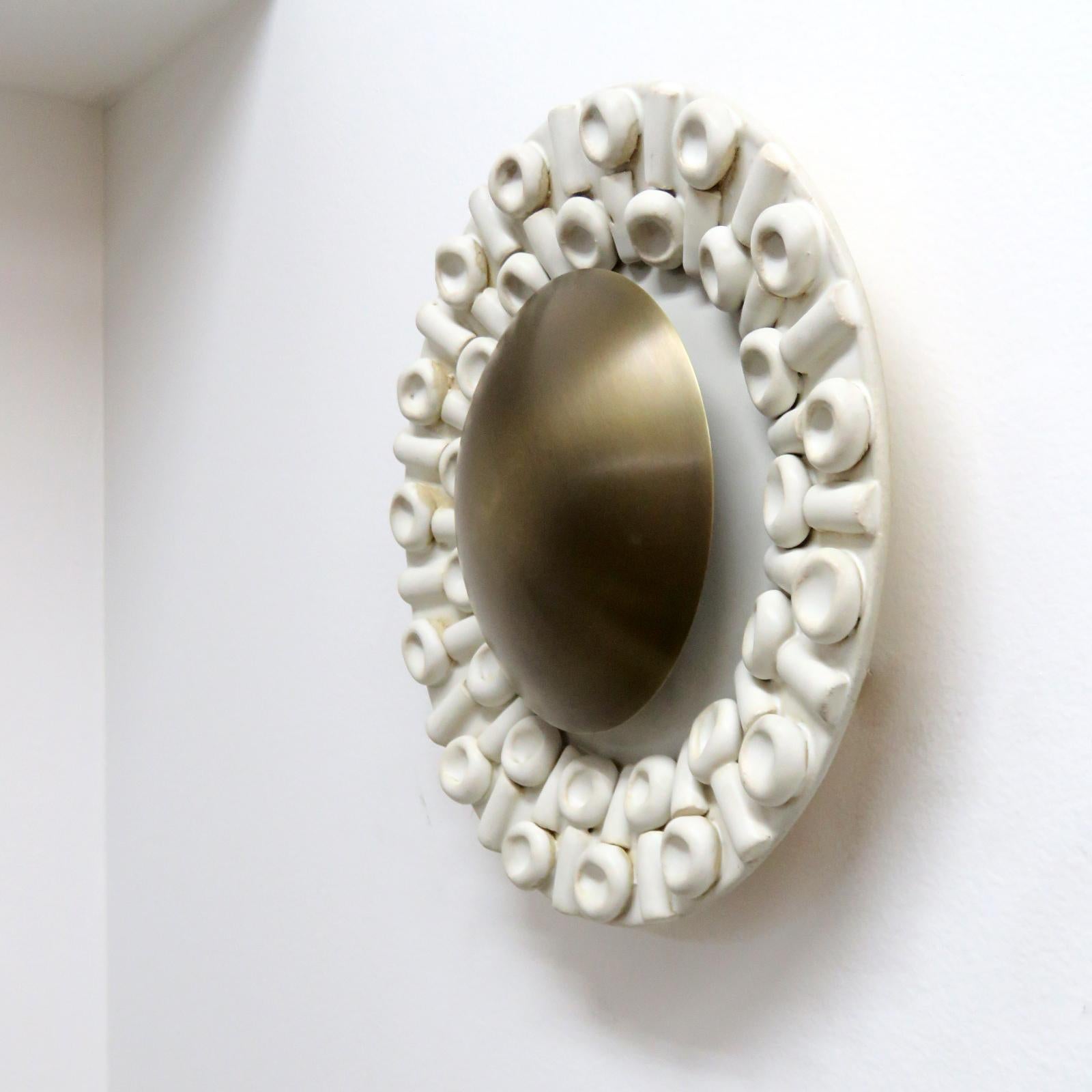 Organic Modern Ceramic Wall Lights No.C52 by Heather Levine