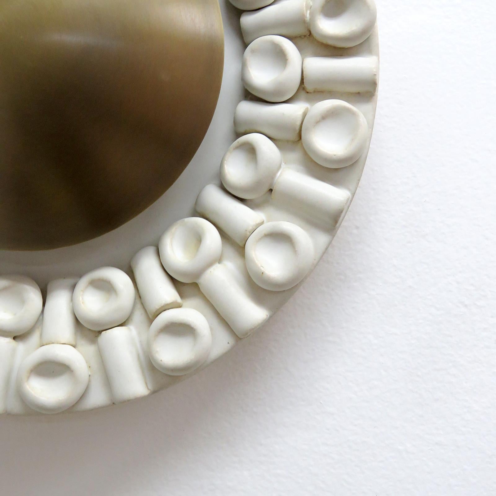 Ceramic Wall Lights No.C52 by Heather Levine In New Condition In Los Angeles, CA