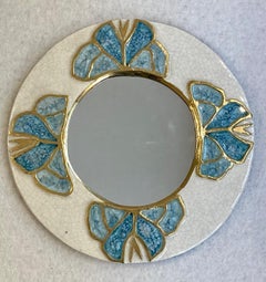 Ceramic Wall Mirror by Mithé Espelt