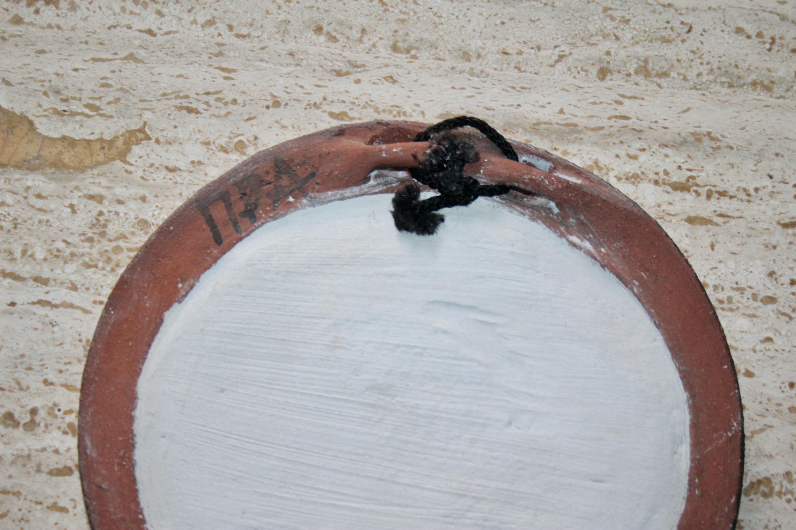 Specchio da parete in ceramica in vendita 1