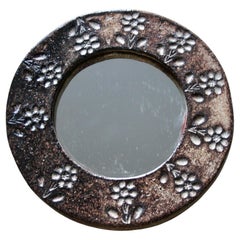 Specchio da parete in ceramica