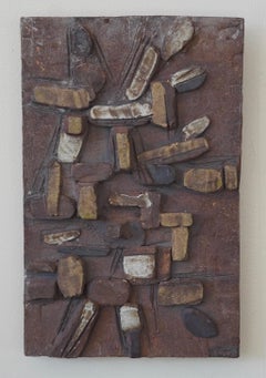 Placa mural de cerámica del artista californiano Frank Matranga